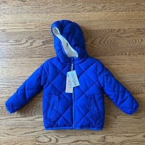 Cat and Jack Quilted Toddler Coat